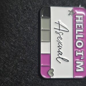 Asexual Pride Enamel Pin